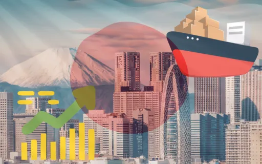 Japán exportja 11,7 százalékkal szökik 2026 márciusában