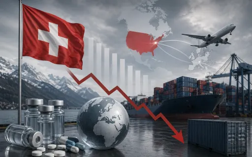 Die Schweizer Exporte in die USA brechen Anfang 2026 stark ein